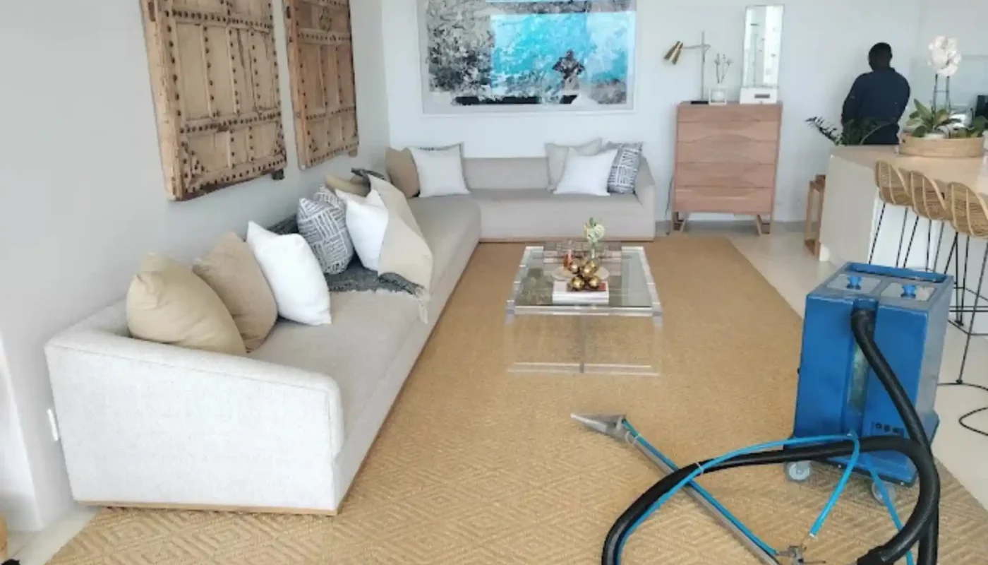 Professional fitted carpet cleaning in progress (46)
