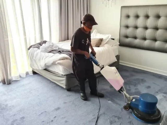 Fitted carpet professionally cleaned in a Cape Town bedroom (65)