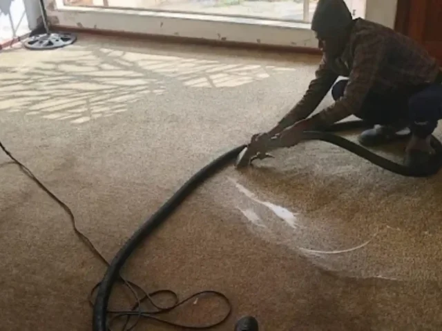 Fitted carpet professionally cleaned in a Cape Town bedroom (89)