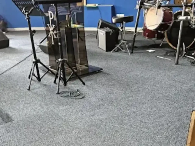 Fitted carpet cleaning in a church hall, Cape Town