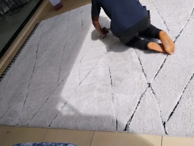 Rug deep cleaned by a Cape Town rug cleaner (57)